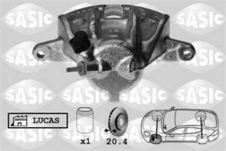 Bromsok, framaxel vänster, citroën,peugeot, 4401A8, 441069