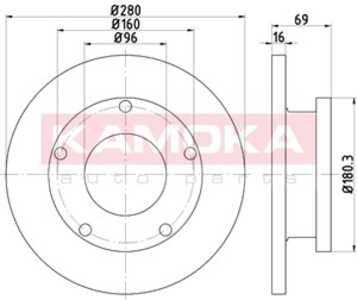 Bromsskiva, Bakaxel, ford transit buss, transit flak/chassi, transit skåp, transit tourneo buss, 1371420, 1371421, 1387152, 145