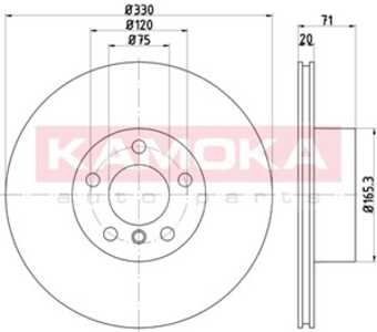 Bromsskiva, Bakaxel, bmw x3 [f25], x4 [f26], 34 20 6 790 362, 34 20 6 868 936, 34206790362, 34206868936, 34206886482, 6790362, 