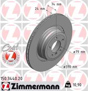 Bromsskiva, Bakaxel, bmw 7 [e65, e66, e67], 3421 6 765 891