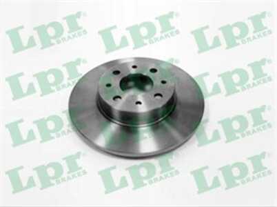 Bromsskiva, Bakaxel, alfa romeo mito, 51805559, 51813705, 51865104, 51865132