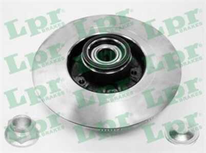 Bromsskiva, Bakaxel, renault grand scénic ii, laguna ii, laguna grandtour ii, 7701472838, 7701713008, 8200209774, 8200367094, 8