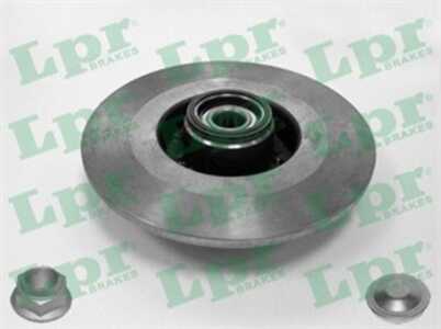 Bromsskiva, Bakaxel, renault vel satis, 432027259R, 7701206924, 8200018407, 8200663193, 8671018264, 8671019319