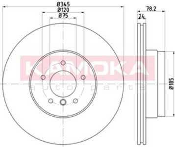 Bromsskiva, Bakaxel, bmw x5 [e70, f15, f85], x6 [e71, e72], 34 21 6 771 971, 34 21 6 793 246, 34216886480, 6771971, 6793246, 68