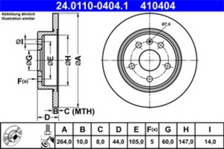 Bromsskiva, Bakaxel, chevrolet,opel,vauxhall, 13509119