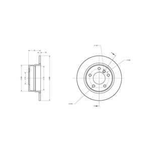 Bromsskiva, Bakaxel, bmw z4 roadster [e85], 34 21 6 752 545, 34 21 6 766 225, 34 21 6 794 306, 34216752545, 34216766225, 342167