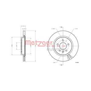 Bromsskiva, Bakaxel, opel zafira tourer c, 0569090, 0569093, 13502866, 13586855, 5 69 090, 5 69 093, 569090, 569093