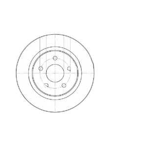 Bromsskiva, Bakaxel, ford tourneo connect, transit connect, 1362867, 1362868, 2T142A315AA, 2T142A315AB, 2T142A315AC, 2T142A315B