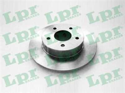 Bromsskiva, Bakaxel, nissan almera tino, primera, primera hatchback, primera kombi, 432064U100, 432064U101, 432064U102, 432064U