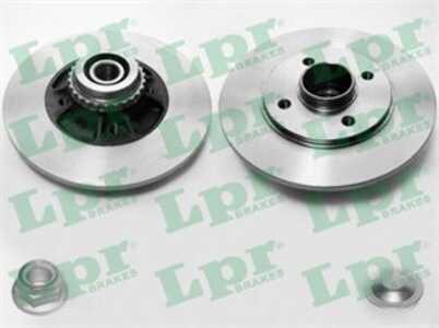 Bromsskiva, Bakaxel, renault clio ii, 7700828882, 7701207611