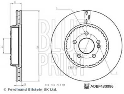 Bromsskiva, Bakaxel, mercedes-benz, 000 423 07 12, A000 423 07 12