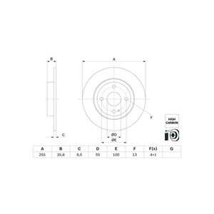 Bromsskiva, Bakaxel, mazda 2, mx-5 iv, mx-5 rf targa, N243-26-251