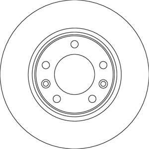 Bromsskiva, Bakaxel, opel,toyota, 16 095 828 80, 16 427 763 80, 16 877 725 80, 1612891680, 3642786, SU001-A8514