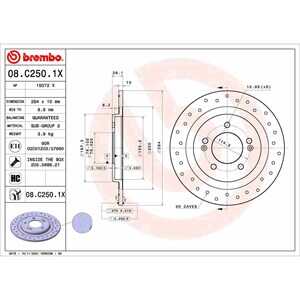 Bromsskiva, Bakaxel, hyundai,kia, 58411A6200