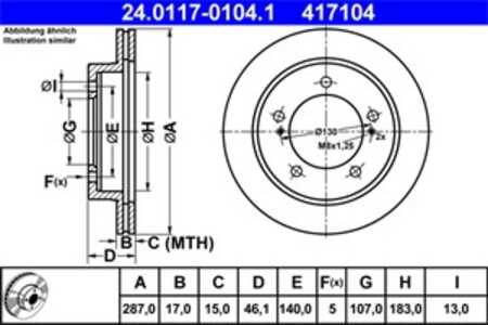 Bromsskiva, Fram, suzuki jimny terrängbil täckt, vitara, 55211-56B00