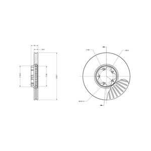 Bromsskiva, Framaxel, ford transit buss, transit flak/chassi, transit skåp, 1387781, 1520373, 1568640, 1738815, 2256041, 403913