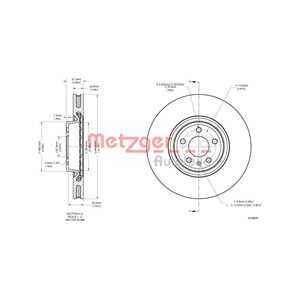 Bromsskiva, Framaxel, audi,vw, 4M0615301AB, 4M0615301AN, 80A615301G