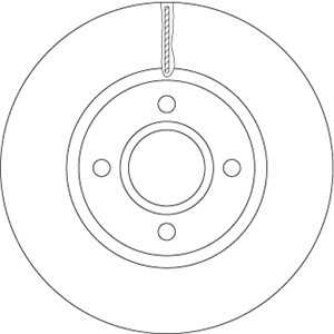 Bromsskiva, Framaxel, ford, 1751584, 1833857, 1833867, AY11-1125-AA, EY16-1125-AA, EY16-1125-BA