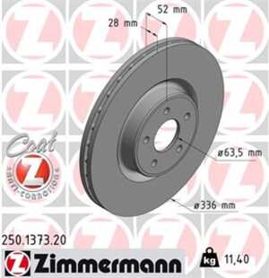 Bromsskiva, Framaxel, ford focus ii, 1 569 253, 9M5-11125-AA