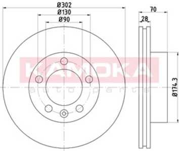 Bromsskiva, Framaxel, nissan,opel,renault, 4020600Q0G, 40206-00Q0G, 44 19 359, 4419359, 82 00 688 880, 8200688880, 93197403