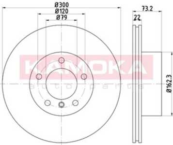 Bromsskiva, Framaxel, bmw, 34 11 6 792 217, 34116792217, 6792217