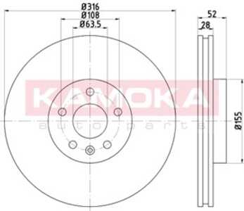 Bromsskiva, Framaxel, ford galaxy ii, s-max, land rover freelander 2, volvo s60 ii, s80 ii, v60 i, v70 iii, xc70 ii, 1380046, 1