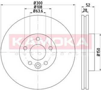 Bromsskiva, Framaxel, ford mondeo iv, mondeo sedan iv, mondeo turnier iv, 1500159, 1514427, 7G91-1125-EA