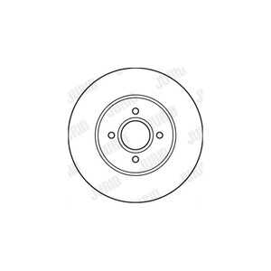 Bromsskiva, Framaxel, ford focus i, focus turnier i, 1321488, 1465618, 1506298, 1S7W1125AB, 2M5V1125AA, 2M5V1125AB, 2M5V2A315AA