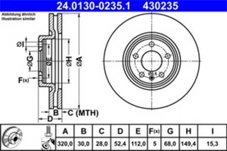 Bromsskiva, Framaxel, audi q5, q5 van, 8R0 615 301 C