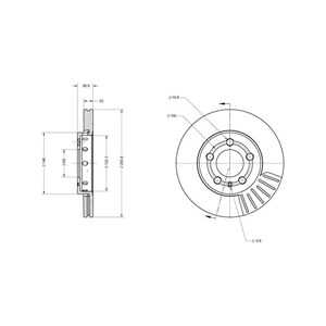 Bromsskiva, Framaxel, audi,seat,skoda,vw, 1J0 615 301D, 1J0 615 301L, 1J0615301J, 1JE615301, 5Z0615301B, 6R0 615 301, 6R0615301