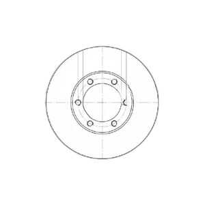 Bromsskiva, Framaxel, renault master buss i, master flak/chassi i, master skåp i, 5000388057, 7700000253