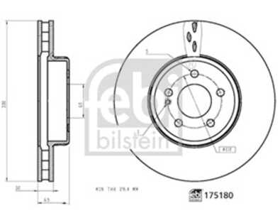 Bromsskiva, Framaxel, mercedes-benz, 000 421 27 12, A000 421 27 12