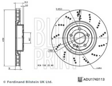 Bromsskiva, Framaxel, mercedes-benz, 247 421 08 12 07, 247 421 08 12, A247 421 08 12 07, A247 421 08 12