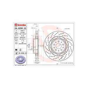 Bromsskiva, Framaxel, maserati gran turismo, grancabrio, quattroporte v, 235318