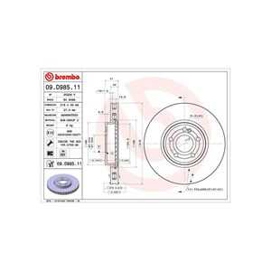 Bromsskiva, Framaxel, mercedes-benz, 2474210712, A2474210712