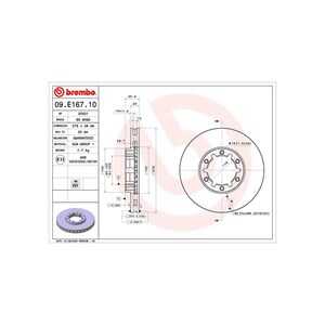 Bromsskiva, Framaxel, nissan cabstar, nt400 cabstar, 40206LC60A