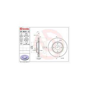 Bromsskiva, Framaxel, nissan cube, tiida halvkombi, tiida sedan, 40206EM10A, 40206ET01C, 40206ET02C