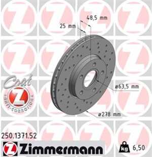 Bromsskiva, Framaxel, ford c-max ii, focus iii, focus sedan iii, focus turnier iii, 1 790 221, AV61-1125-DB