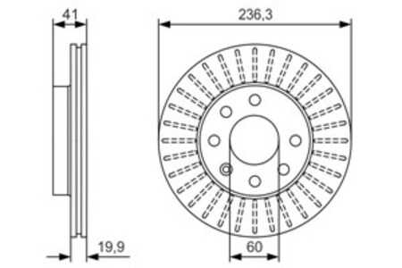 Bromsskiva, Framaxel, opel kadett e, kadett e halvkombi, kadett e kombi, kadett e skåp / kombi, 05 69 031, 05 69 054, 0569030, 