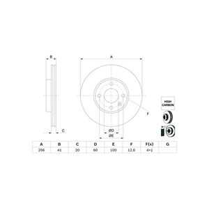 Bromsskiva, Framaxel, opel karl, vauxhall viva, 13584677