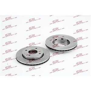 Bromsskiva, Framaxel, mitsubishi colt vi, colt czc cabriolet vi, smart forfour, 4544200001, 4605A068, 544200001, A4544200001, M