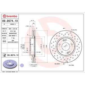 Bromsskiva, Framaxel, hyundai,kia, 517120Q100, 517121F000, 517121F300, 517122C000, 517122E300, 517123K050, S517121F000, S517121