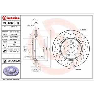 Bromsskiva, Framaxel, honda cr-v iii, cr-v iv, 45251SWAA00, 45251SWAA20, 45251SWWG01, 45251T1EG00, 45251T1EG01