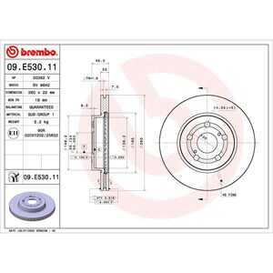 Bromsskiva, Framaxel, toyota yaris, 43512K0030