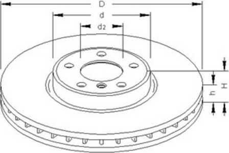 Bromsskiva, Framaxel, bmw x5 [e53, e70], 3411 6 756 847, 6 756 847