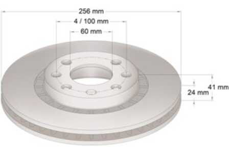 Bromsskiva, Framaxel, opel,vauxhall, 05 69 001, 05 69 008, 05 69 042, 5 69 001, 5 69 008, 5 69 042, 90295087, 90487402, 93182282