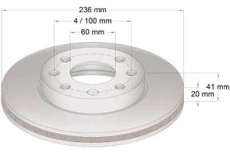 Bromsskiva, Framaxel, opel,vauxhall, 05 69 031, 05 69 054, 5 69 031, 5 69 054, 90008006, 90511111