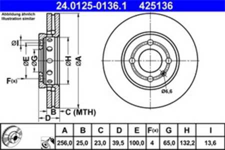 Bromsskiva, Framaxel, vw lupo i, polo, polo iii, 6N0 615 301 E