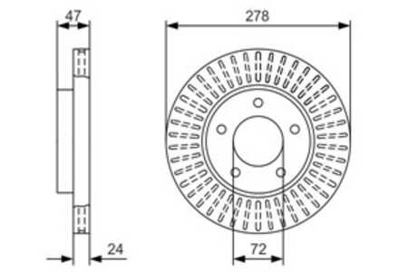 Bromsskiva, Framaxel, ford maverick, ford usa escape, 4454777, 4466844, 4510722, 4564296, 4597895, 4668068, 4668070, 4753053