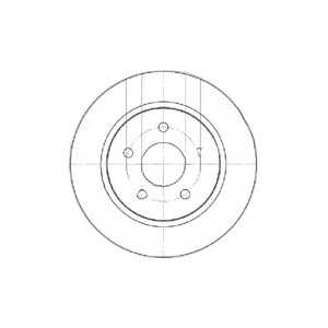 Bromsskiva, ford focus iii, focus sedan iii, focus skåp / kombi iii, focus skåp/halvkombi iii, focus turnier iii, 1704765, 2023